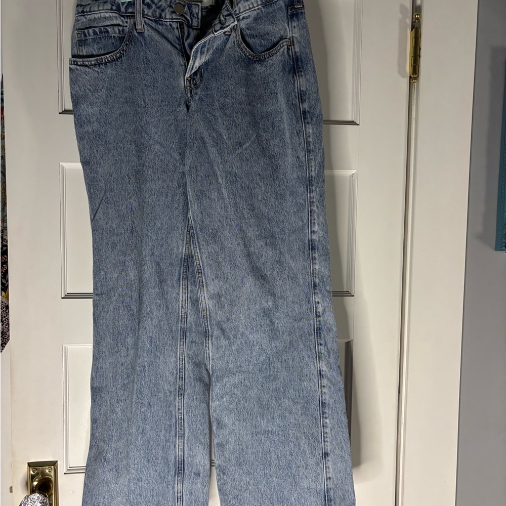 Hollister Light Blue Straight Leg Women's Jeans